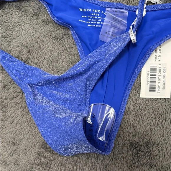 White Fox Boutique Blue Bikini Set - Picture 14 of 16